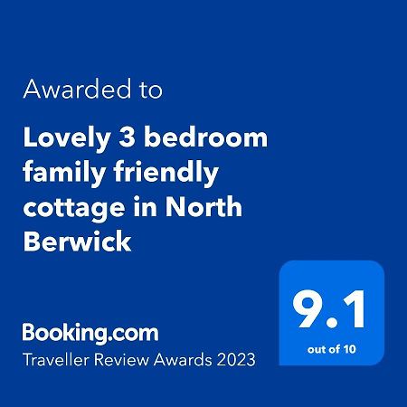 Lovely 3 Bedroom Family Friendly Cottage In North Berwick Zewnętrze zdjęcie